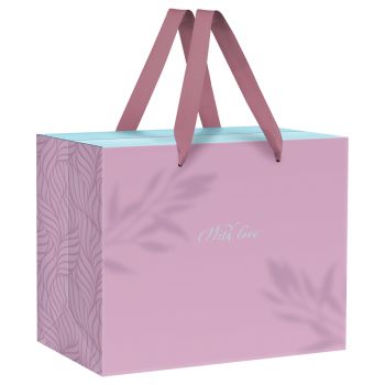 Пакет-коробка подарочный 27*20*13см MESHU 