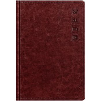 Телефонная книга А5, 80л., кожзам, BG 