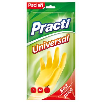 Перчатки резиновые хозяйственные Paclan 