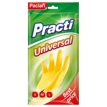 Перчатки резиновые хозяйственные Paclan 