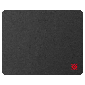 Коврик для мыши Defender Black One 200*250*2мм, ткань+резина