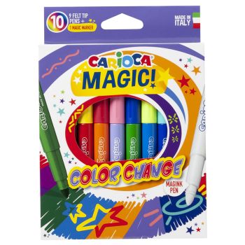 Фломастеры меняющие цвет Carioca 