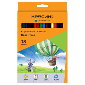 Карандаши цветные Красин 