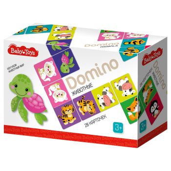 Игра настольная Домино, Baby Toys 